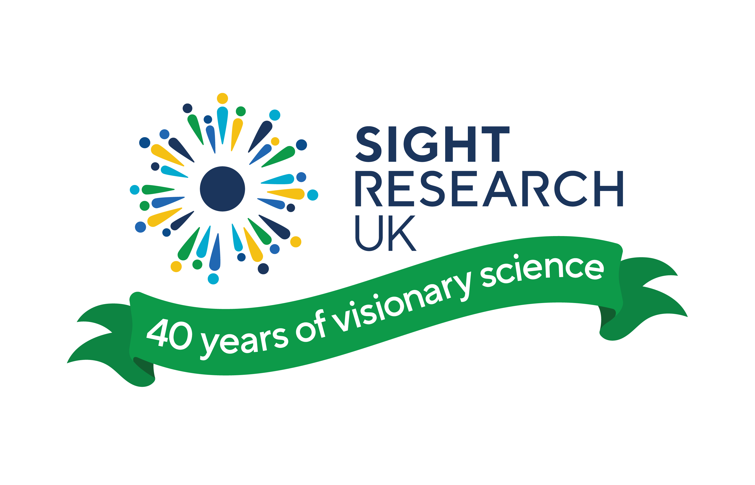 Sight Research UK 40 years of visionary science logo