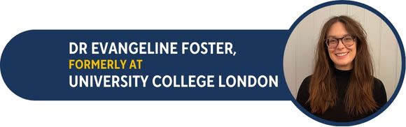 Headshot of Dr Evangeline Foster, formerly at UCL